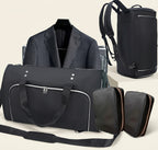 3-in-1 Travel Duffel Bag | Waterproof Garment Organizer | 50L Large Capacity Travel Bag | حقيبة سفر 3 في 1 مقاومة للماء