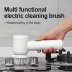 5 in 1 Electric Cleaning Brush | فرشاة تنظيف كهربائية دوارة متعددة الاستخدامات