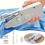 Portable Handheld Mini Electric Sewing Machine | ماكينة خياطة كهربائية محمولة صغيرة