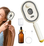 Rechargeable Steam Hair Brush – Detangling & Hair Care Brush with Oil Treatment