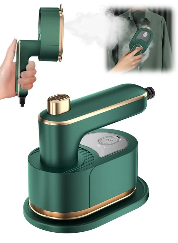 3-in-1 Mini Steam Iron | مكواة بخار محمولة للملابس والسفر
