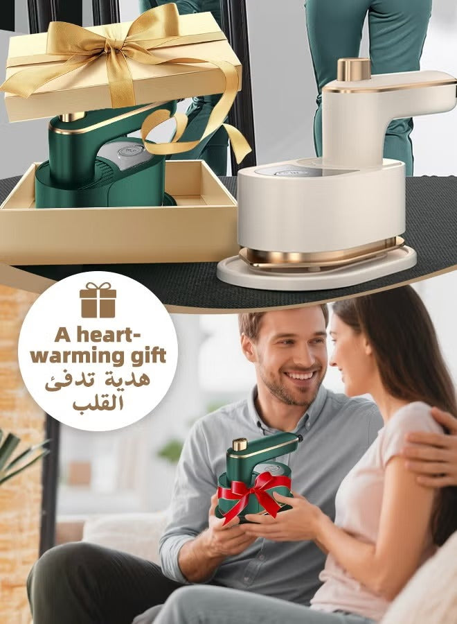 3-in-1 Mini Steam Iron | مكواة بخار محمولة للملابس والسفر