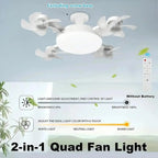 F4 Smart LED Ceiling Fan Light مروحة سقف F4 مع إضاءة LED ذكية