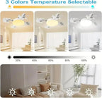 F4 Smart LED Ceiling Fan Light مروحة سقف F4 مع إضاءة LED ذكية