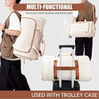 3-in-1 Travel Duffel Bag | Waterproof Garment Organizer | 50L Large Capacity Travel Bag | حقيبة سفر 3 في 1 مقاومة للماء