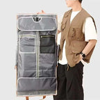 3-in-1 Travel Duffel Bag | Waterproof Garment Organizer | 50L Large Capacity Travel Bag | حقيبة سفر 3 في 1 مقاومة للماء